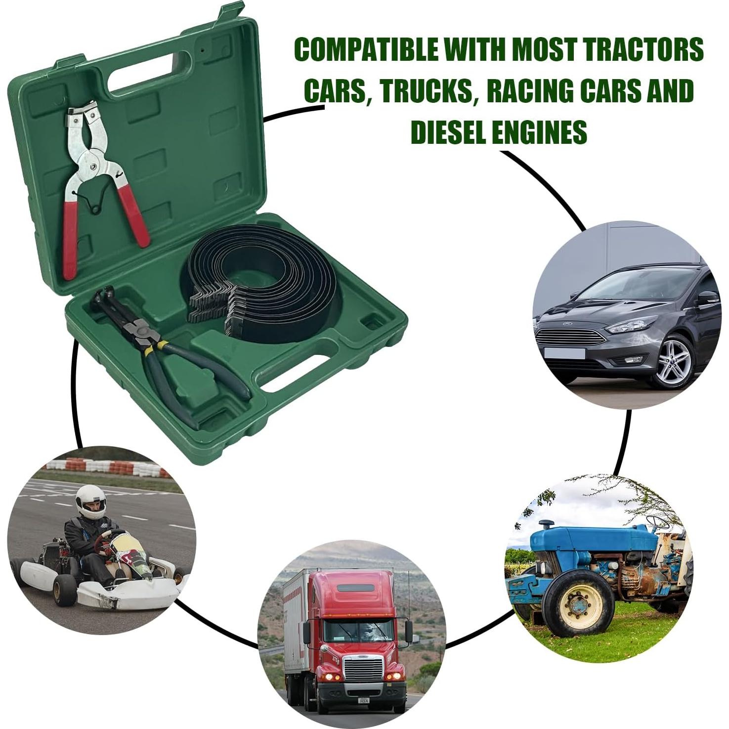 Juego de Herramientas Socpuro para Anillos de Pistón 62-145mm