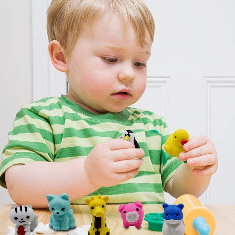 72 Gomas de Borrar de Animales y Coches Cllayees - Diversión y Educación