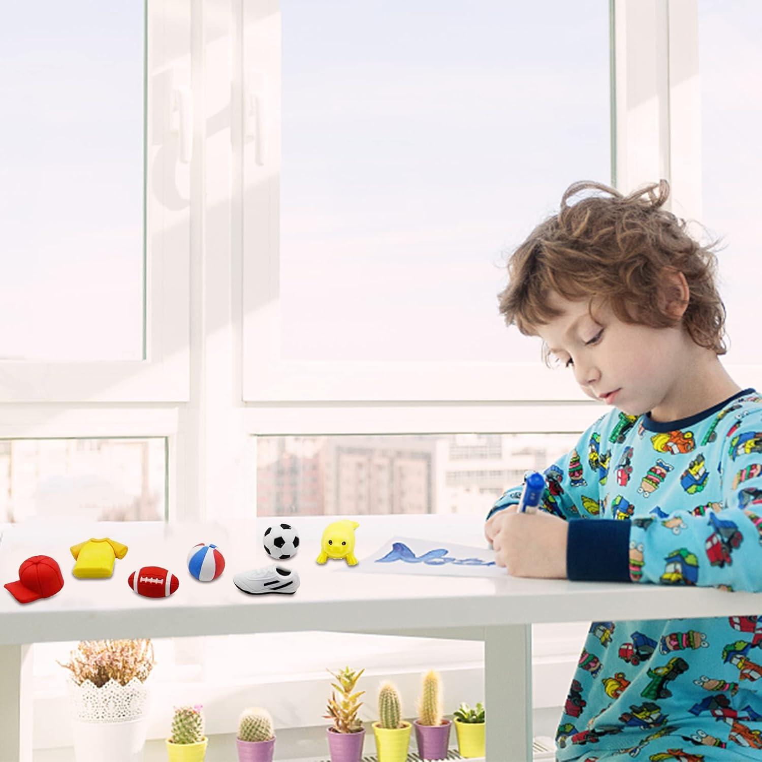 72 Gomas de Borrar de Animales y Coches Cllayees - Diversión y Educación