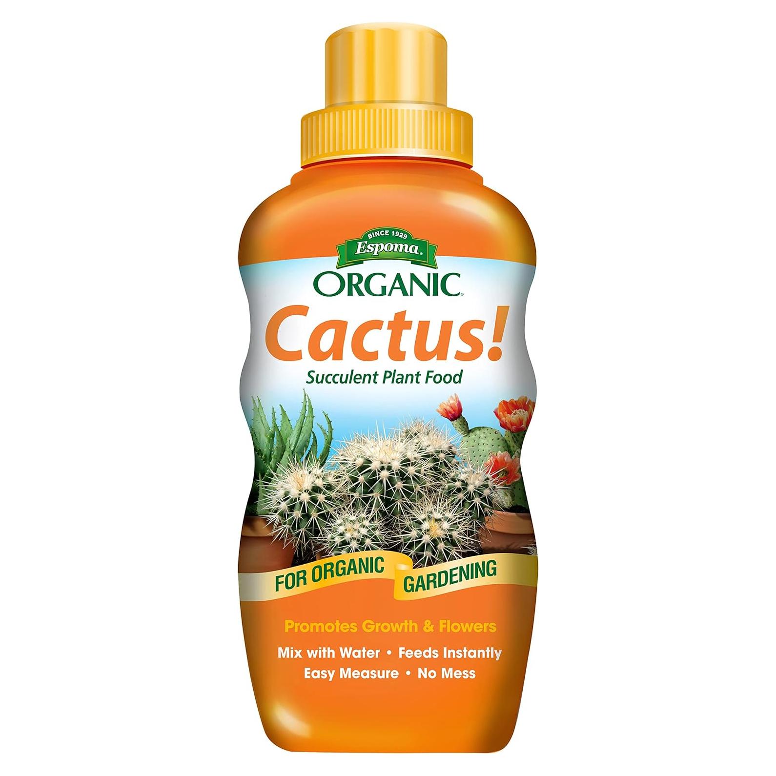 Fertilizante Orgánico Espoma para Cactus y Suculentas 263.5 g