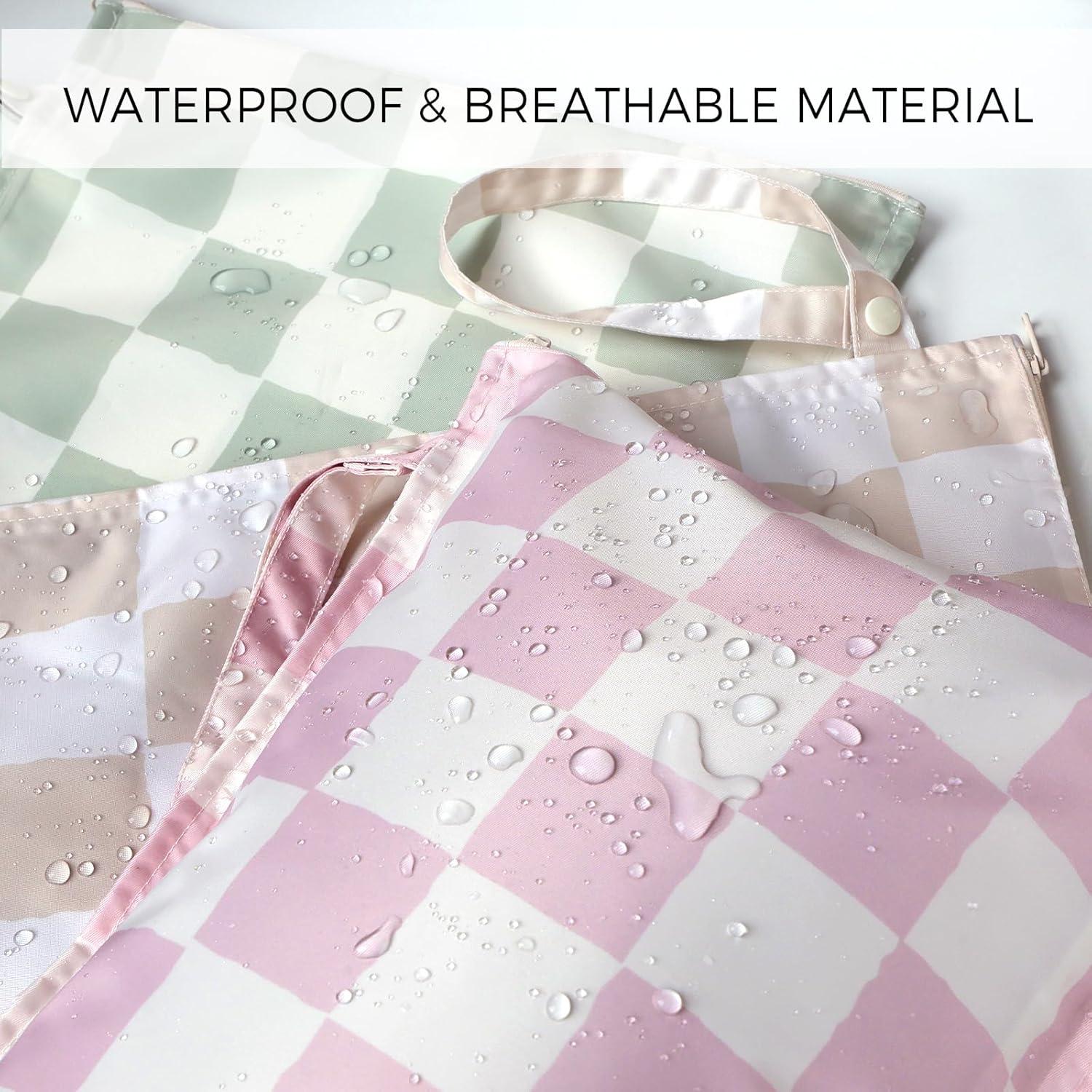 Bolsa Húmeda RelaxScene 3PCS - Impermeable para Ropa y Pañales