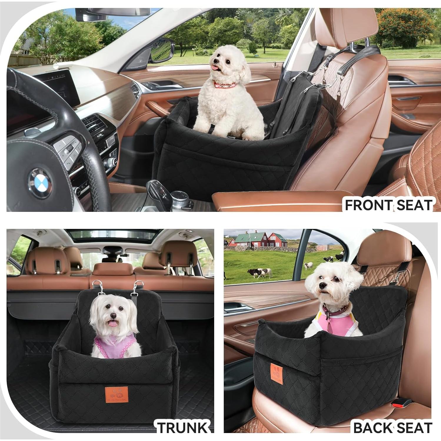 Asiento Elevador para Perros GL GLENSLAVE Negro hasta 15.88kg