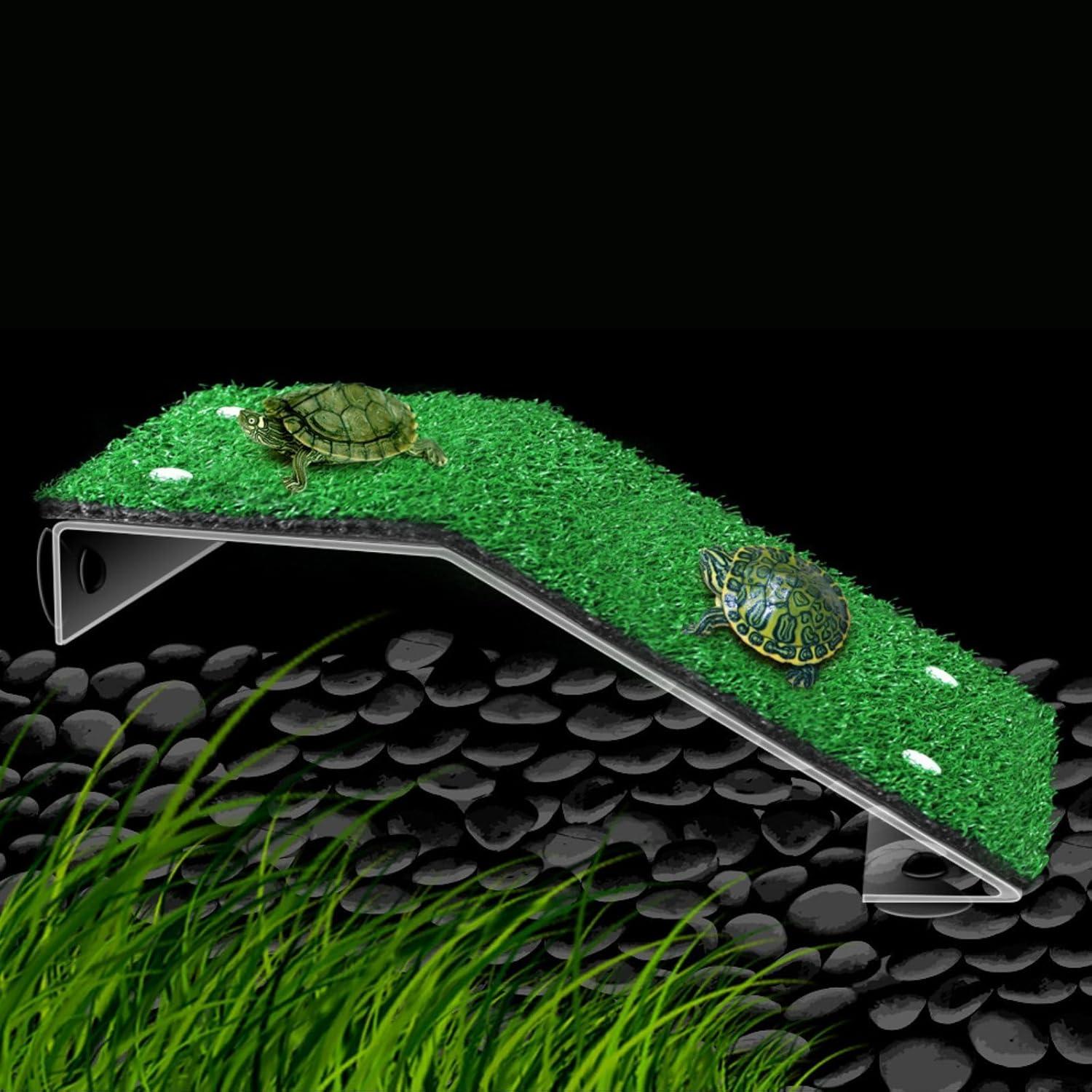 Plataforma de Sol para Tortugas Saim - Acrílico Grande 43.18 cm