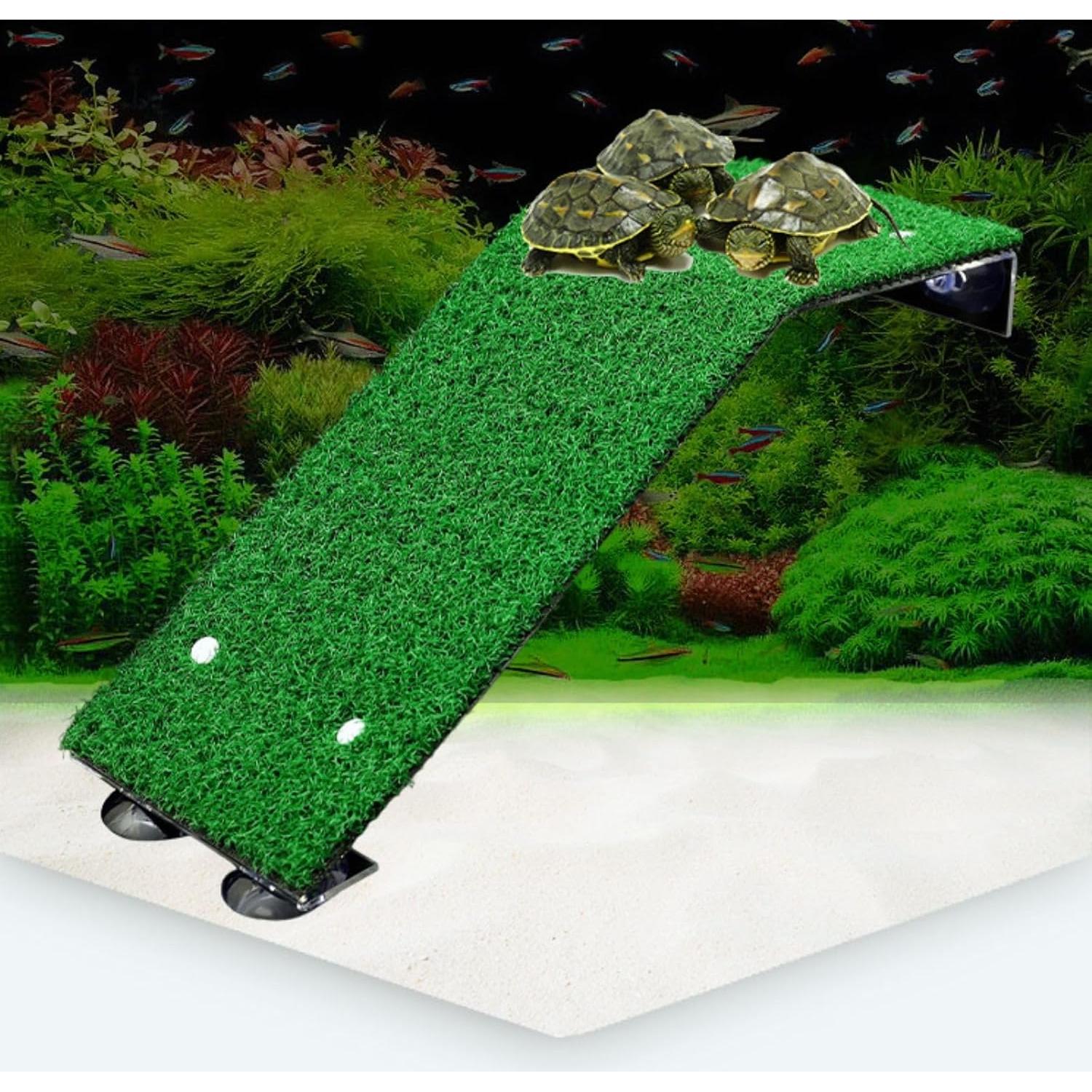 Plataforma de Sol para Tortugas Saim - Acrílico Grande 43.18 cm