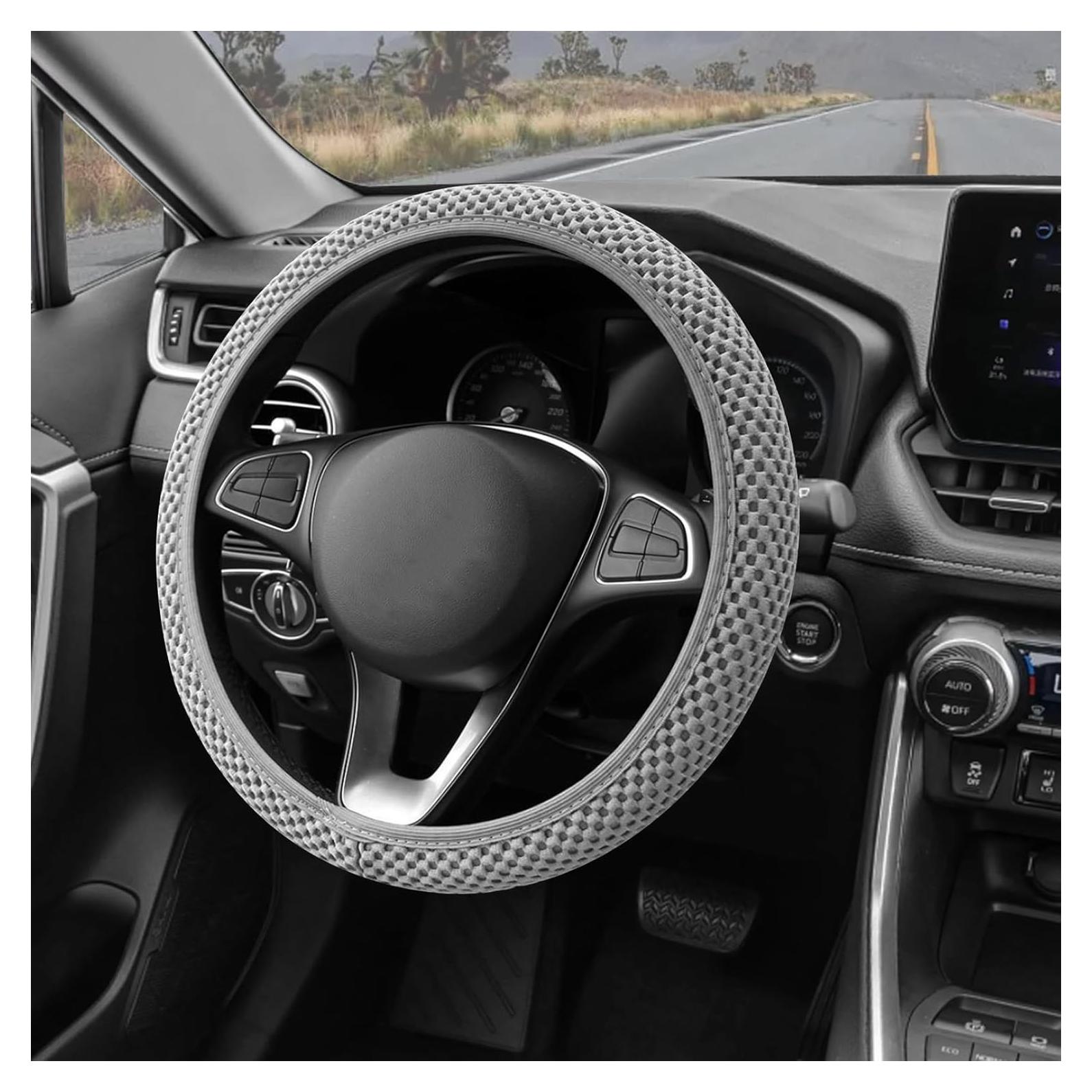 Cubierta de Volante Antideslizante CmeRto 37-38cm Gris