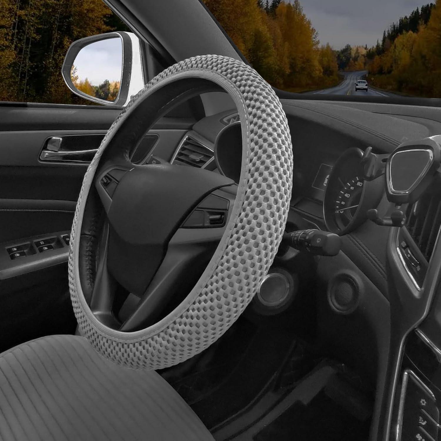 Cubierta de Volante Antideslizante CmeRto 37-38cm Gris