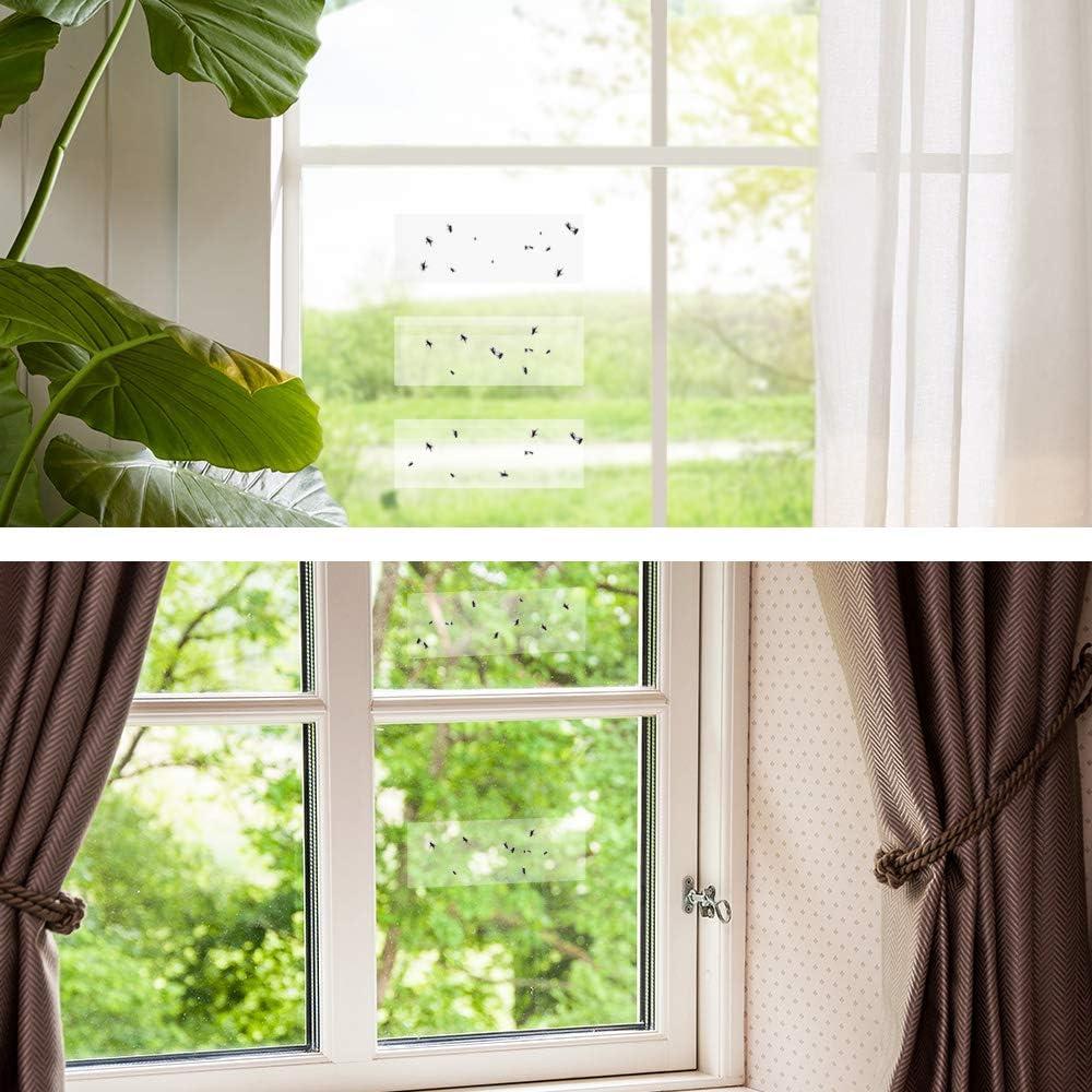 Trampas de Moscas para Ventanas Kensizer - 30 Unidades Adhesivas