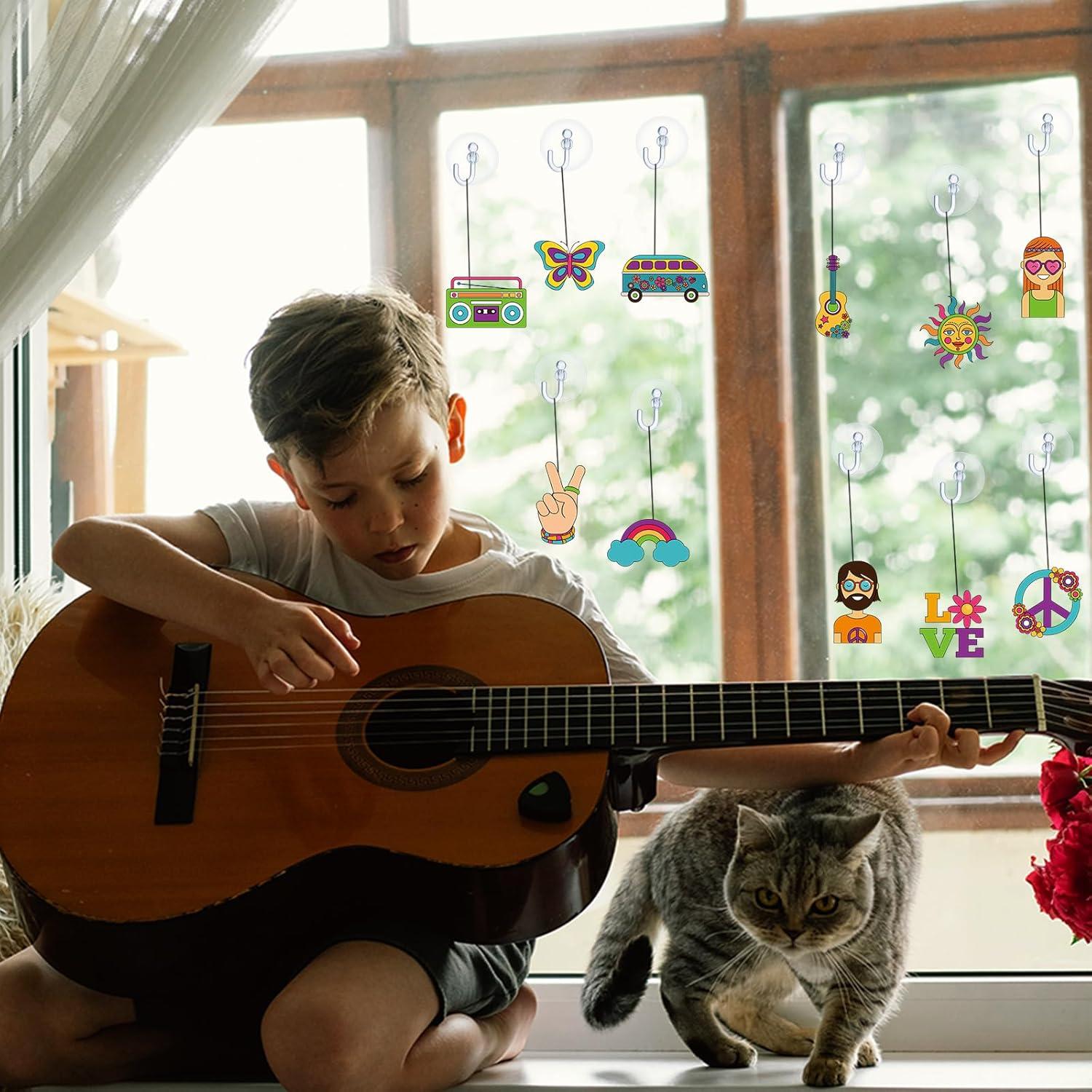 Kit de Suncatcher de Arte de Ventana Jenaai 72 Piezas Multicolor