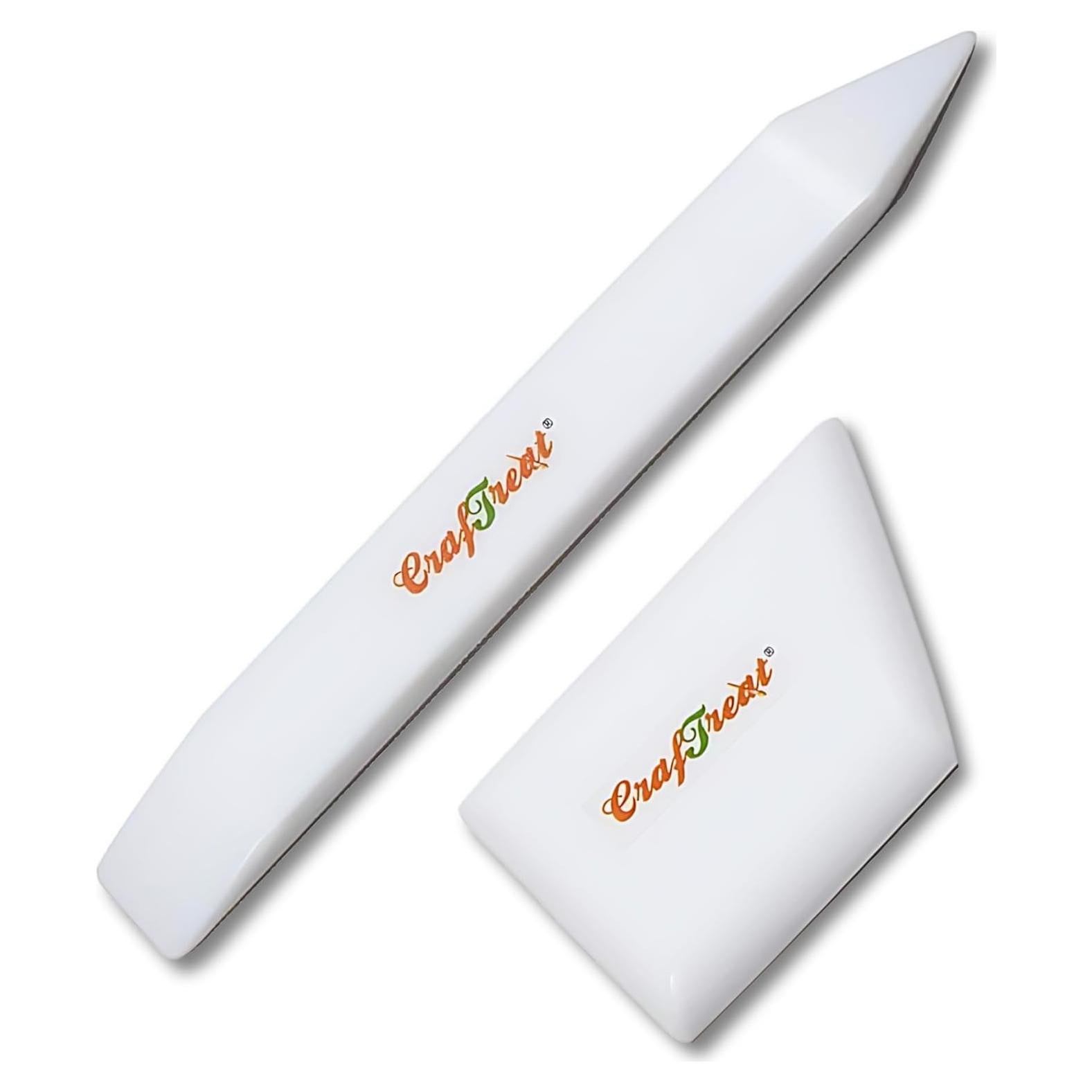 Carpeta de Hueso de Teflón CrafTreat Grande y Cuadrada Ergonómica