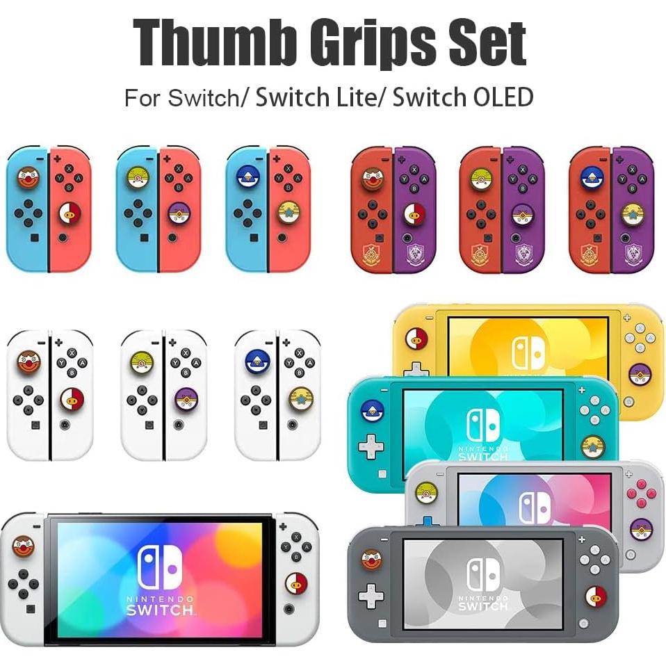 Tapas de agarre para joystick Gabxy A-Mix para Switch/OLED/Lite