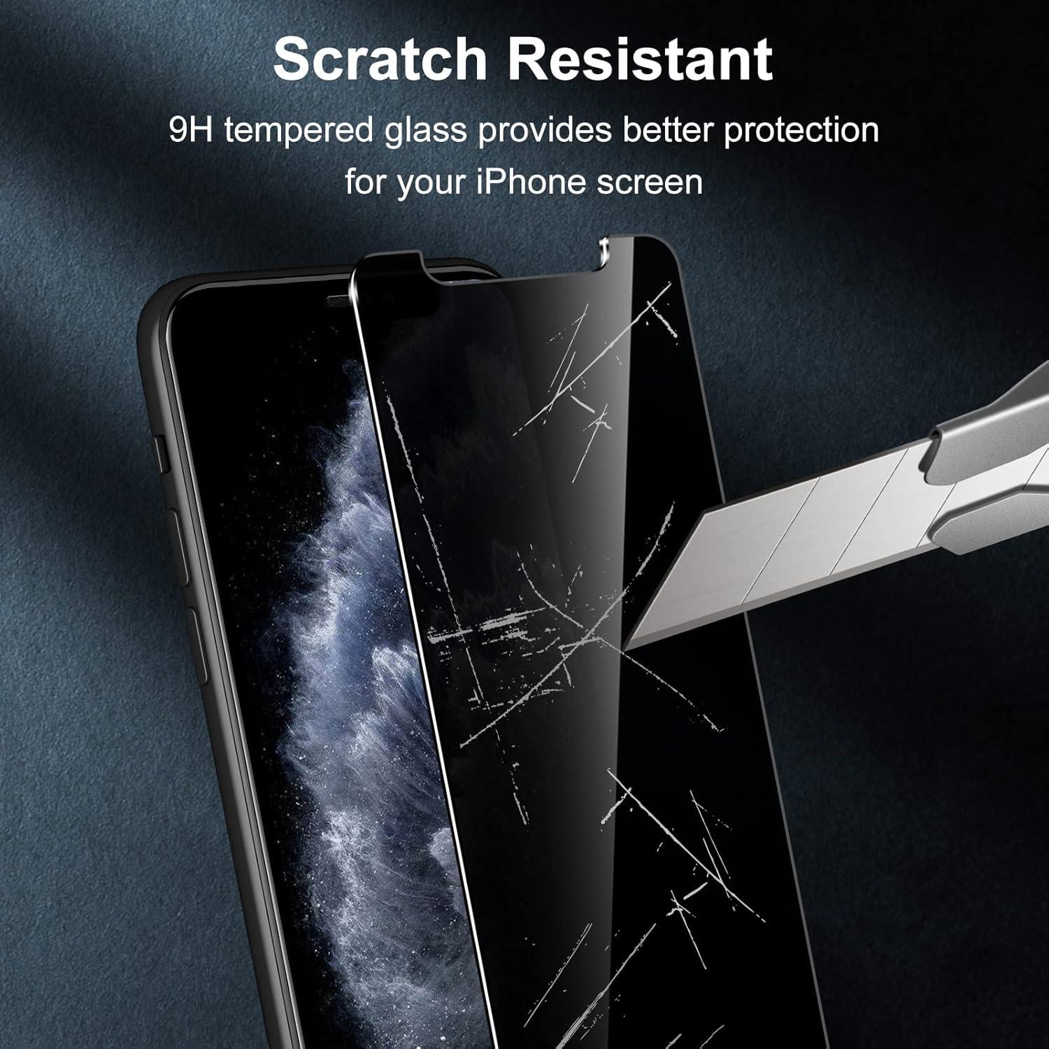 Protector de Pantalla de Privacidad Crworld para iPhone 11 Pro Max