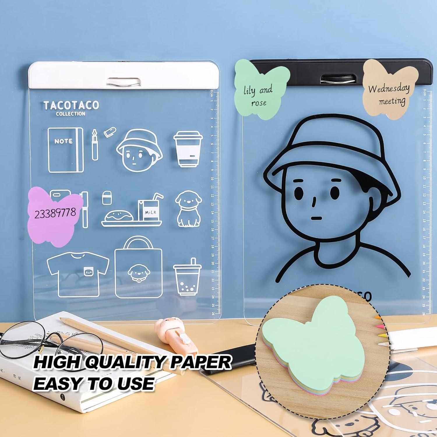 Notas Adhesivas YZDZSW 600 Hojas 6.99x6.99 cm Coloridas