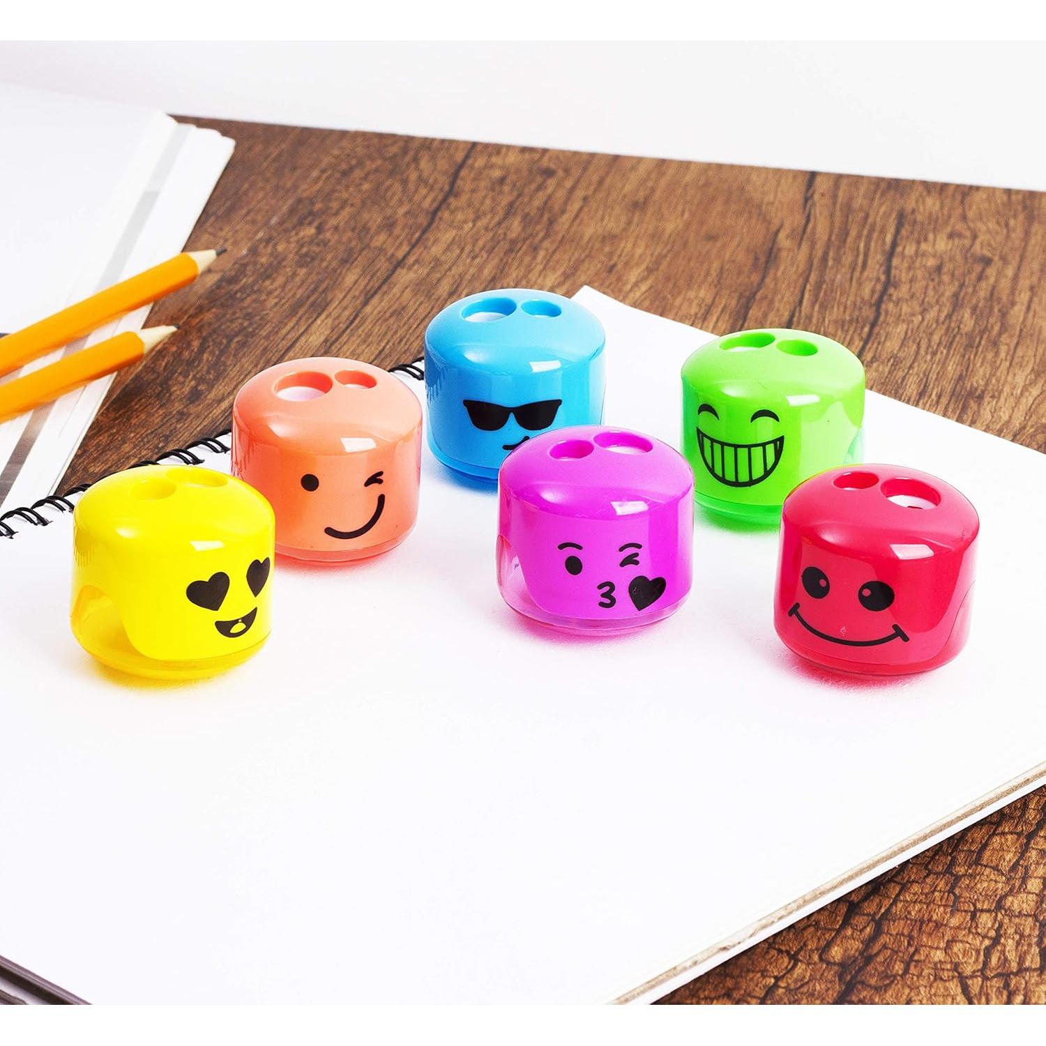 Sacapuntas de Lápiz Mr. Pen - Paquete de 6 Colores Vibrantes