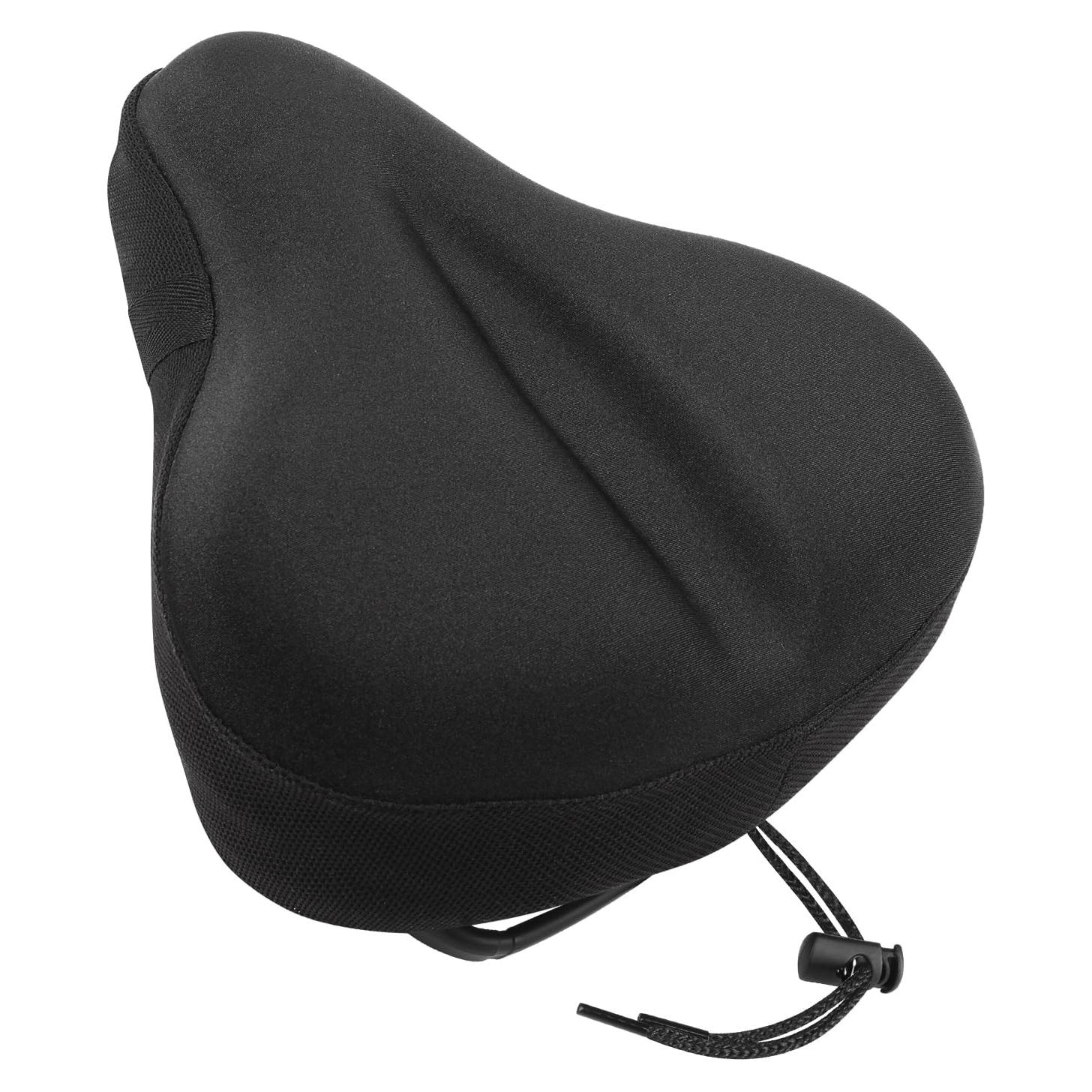 Funda de Asiento de Bicicleta MXMXK Gel Acolchada Negra