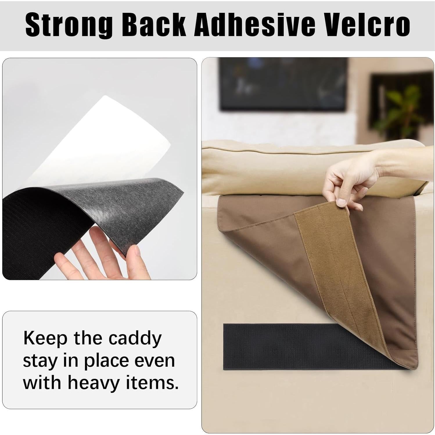 Soporte de Revistas para Sofá WOMACO Marrón 40.64x88.9 cm