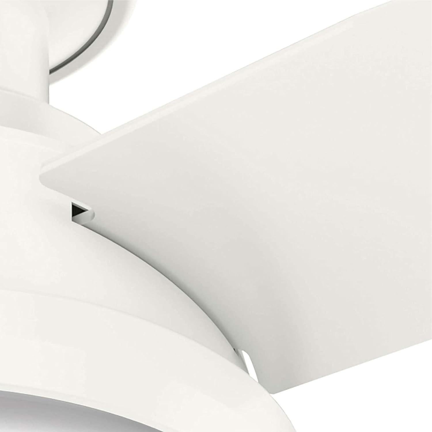 Ventilador de Techo Hunter Dempsey 44" LED Control Remoto Blanco