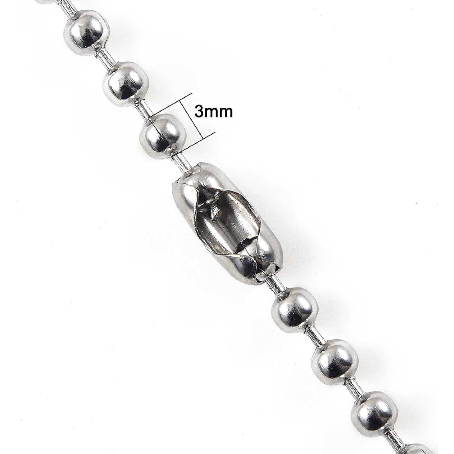 Cadena de Tirar para Ventilador de Techo GZXUNFA 304.8 cm Plata