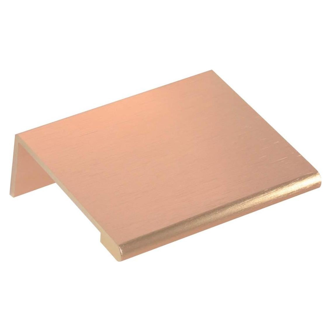 Tirador de borde CKP 51mm oro rosa cepillado fácil instalación