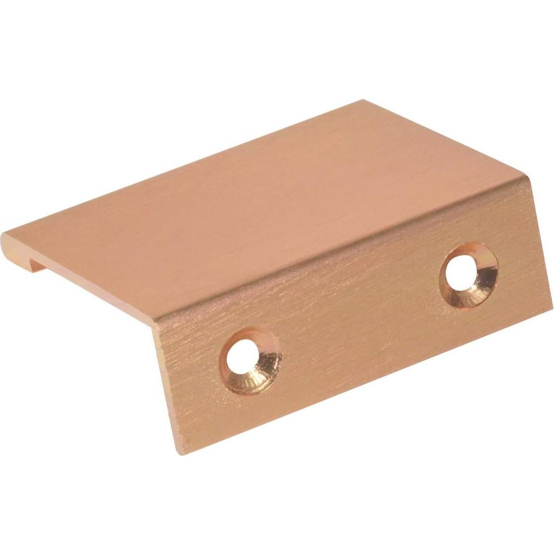 Tirador de borde CKP 51mm oro rosa cepillado fácil instalación