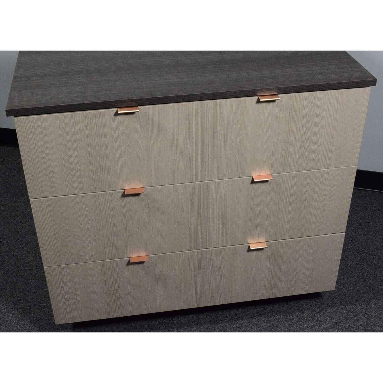 Tirador de borde CKP 51mm oro rosa cepillado fácil instalación