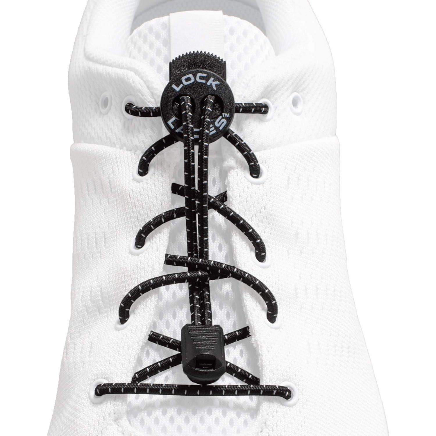 Cuerdas Elásticas Lock Laces Sin Nudos Talla Única 48"