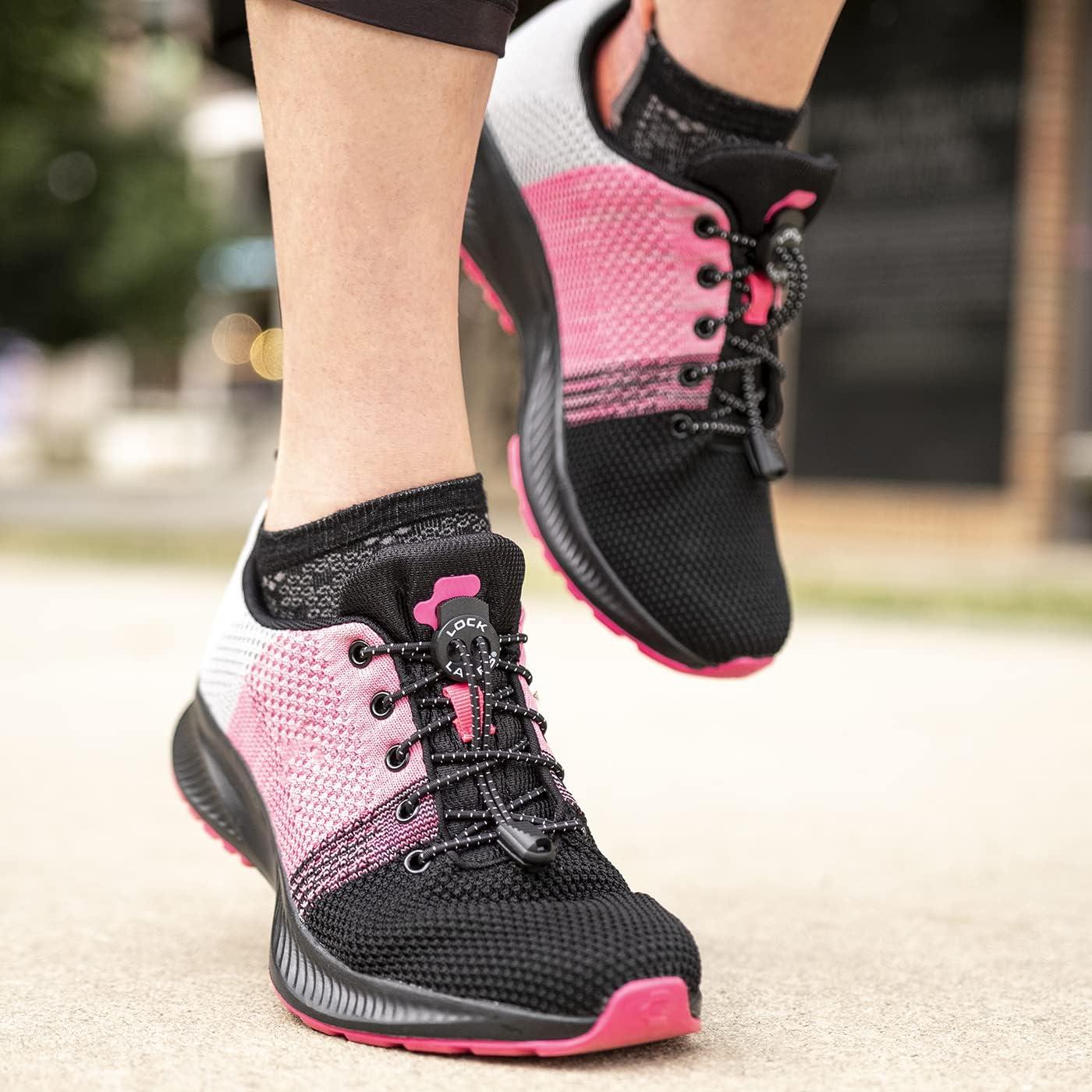 Cuerdas Elásticas Lock Laces Sin Nudos Talla Única 48"