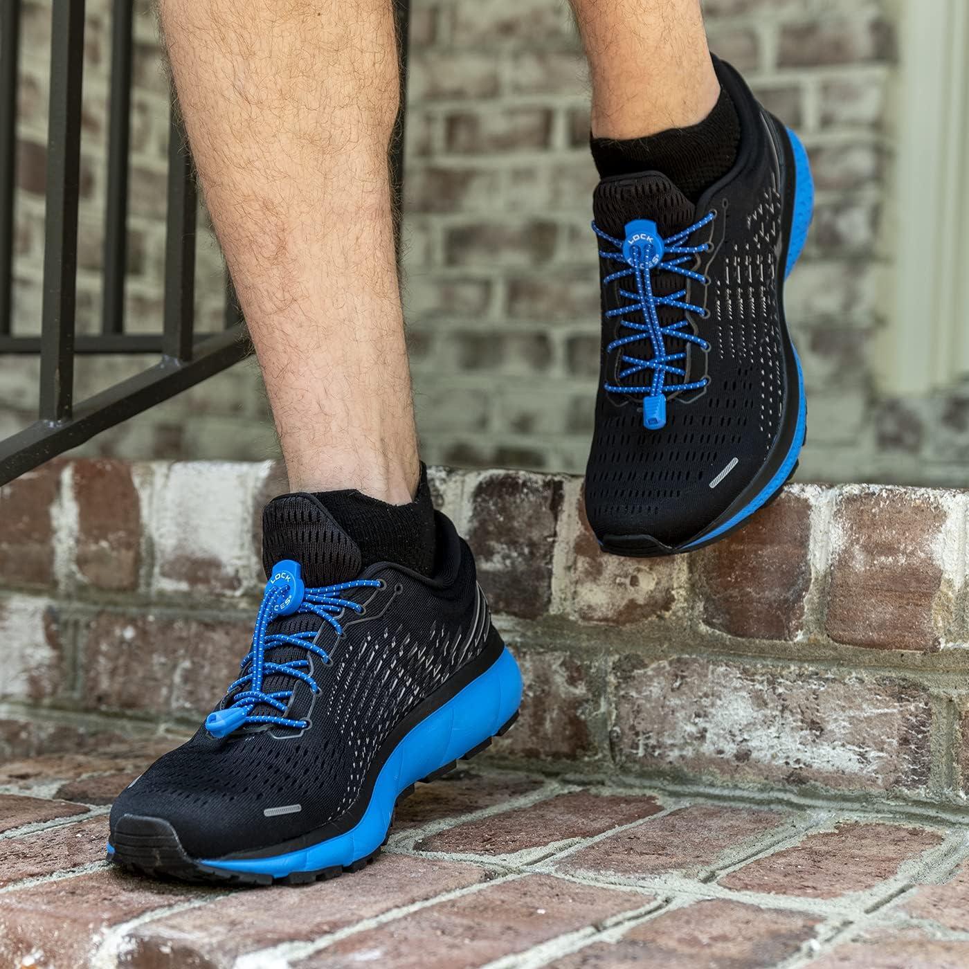 Cuerdas Elásticas Lock Laces Sin Nudos Talla Única 48"