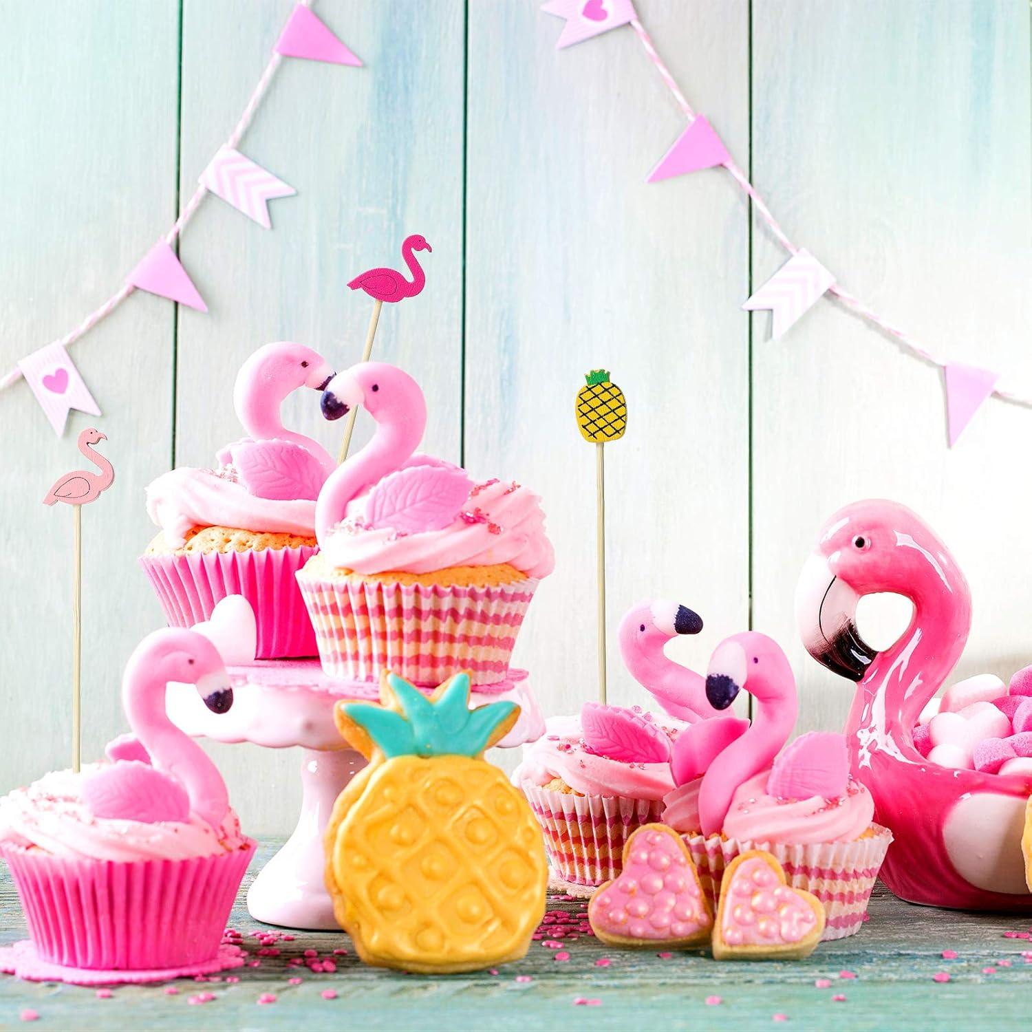 Picks de cóctel tropical Patelai - 100 piezas de bambú