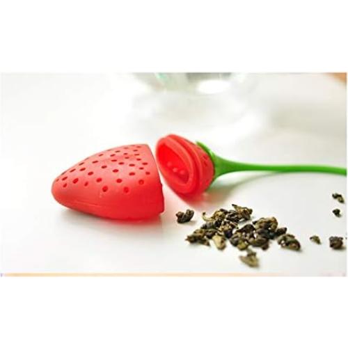 Infusores de Té de Silicona Naranqa - 4 Formas de Fruta