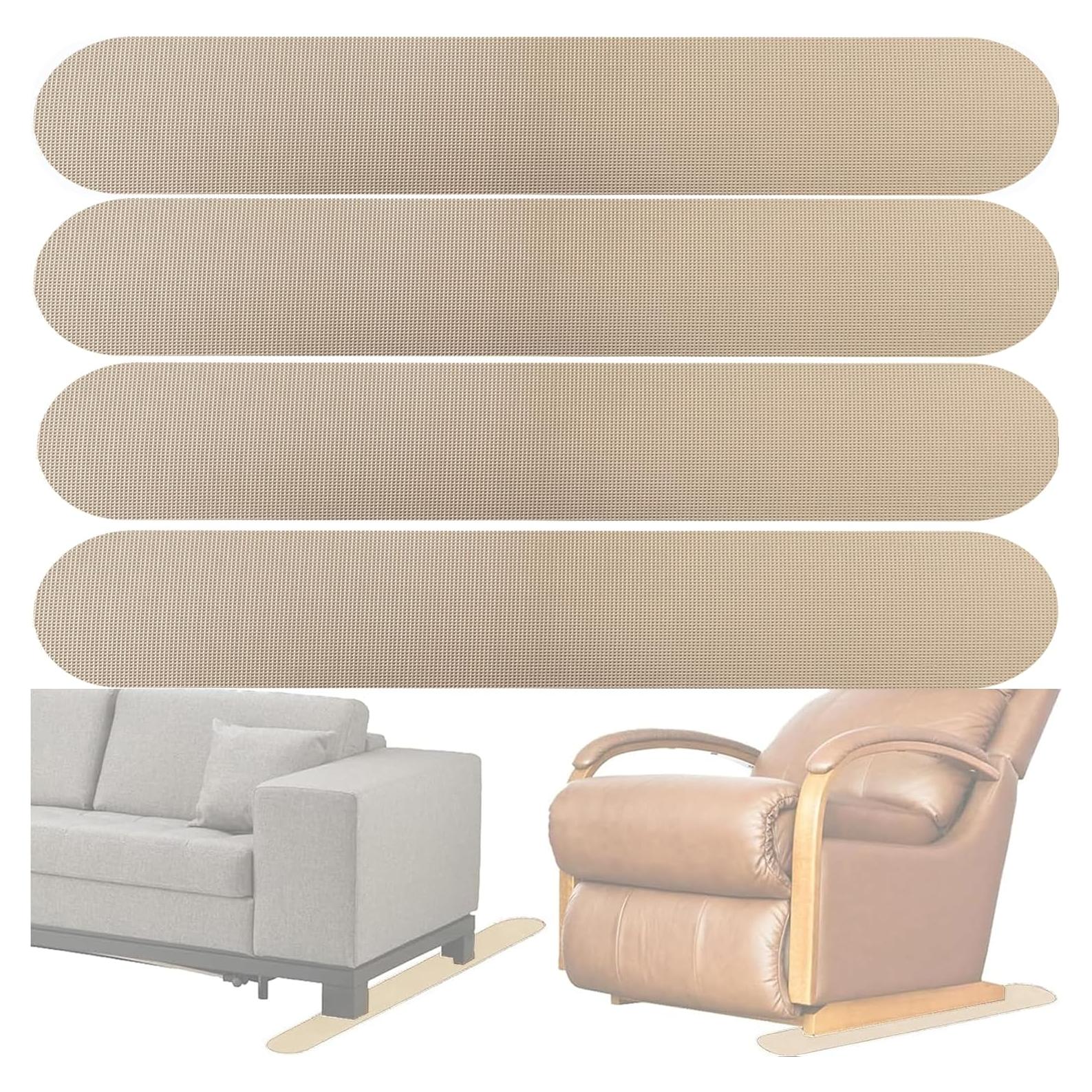 Almohadillas Antideslizantes para Muebles EOURLIFE 4 Pcs 12x78 cm