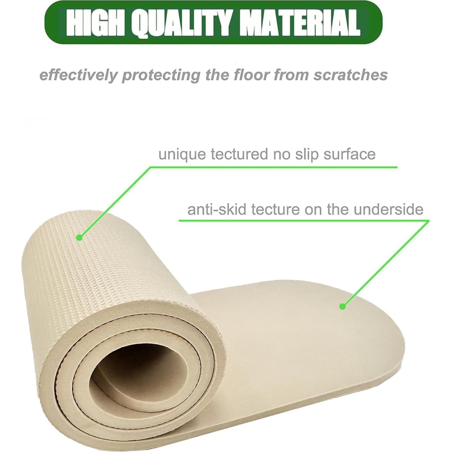 Almohadillas Antideslizantes para Muebles EOURLIFE 4 Pcs 12x78 cm