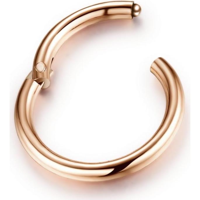 Pendientes de Aro Hipoalergénicos Acero Inoxidable 5Pcs 16G 18G