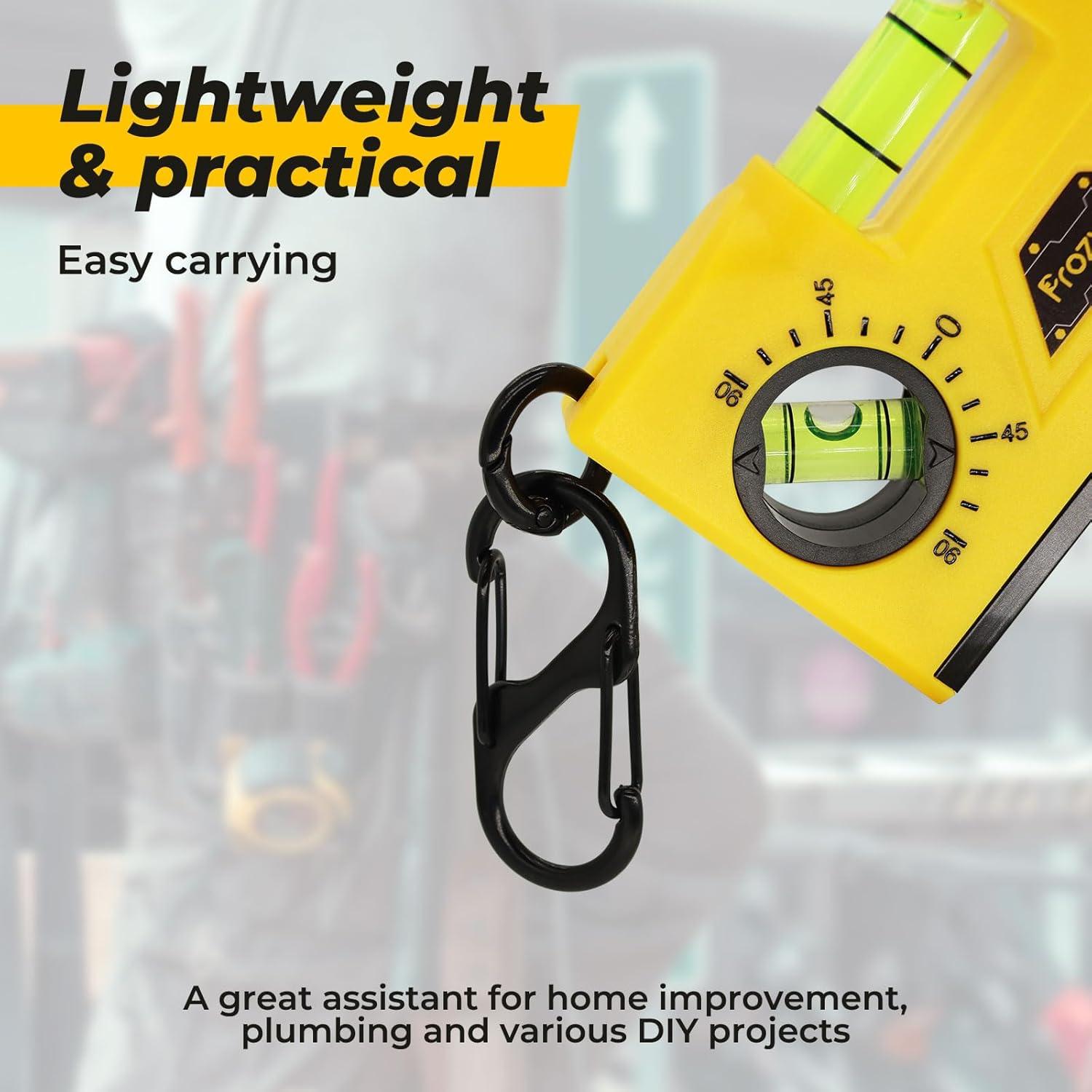 Nivel de Doblado de Conductos Magnético Prozwee 10.5x5.5cm