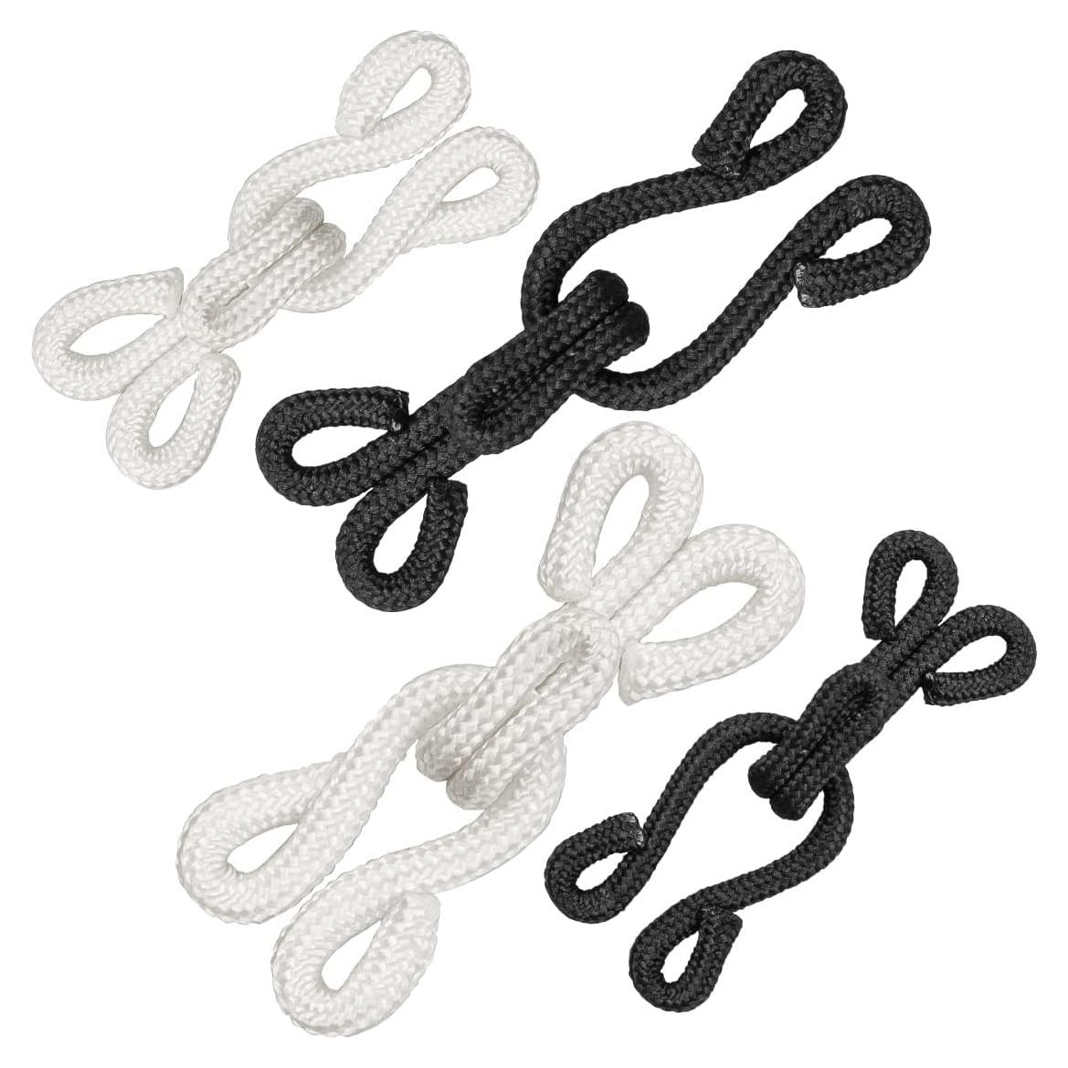 60 Juegos de Ganchos y Ojos para Coser - Reemplazo Ropa DIY