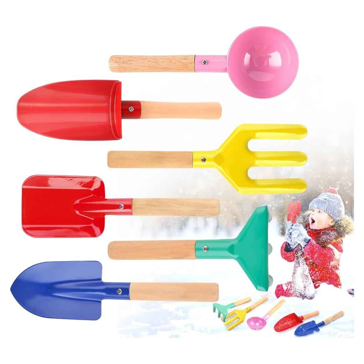 Juego de herramientas de playa para niños UMUACCAN 6 piezas