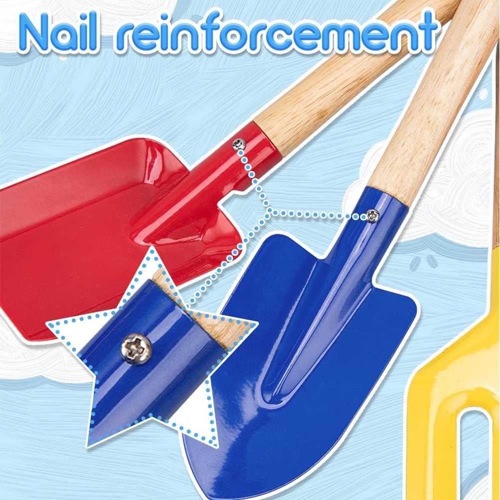 Juego de herramientas de playa para niños UMUACCAN 6 piezas