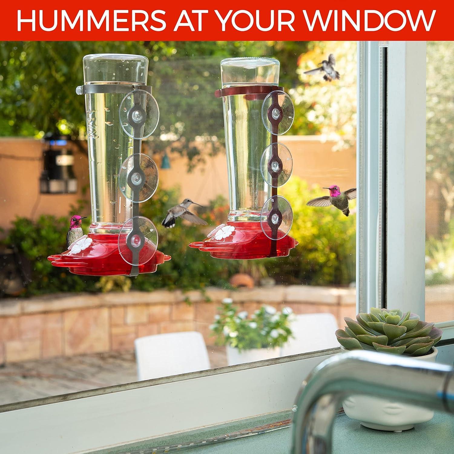 Alimentador de Colibríes Nature Anywhere 710 ml A Prueba de Fugas