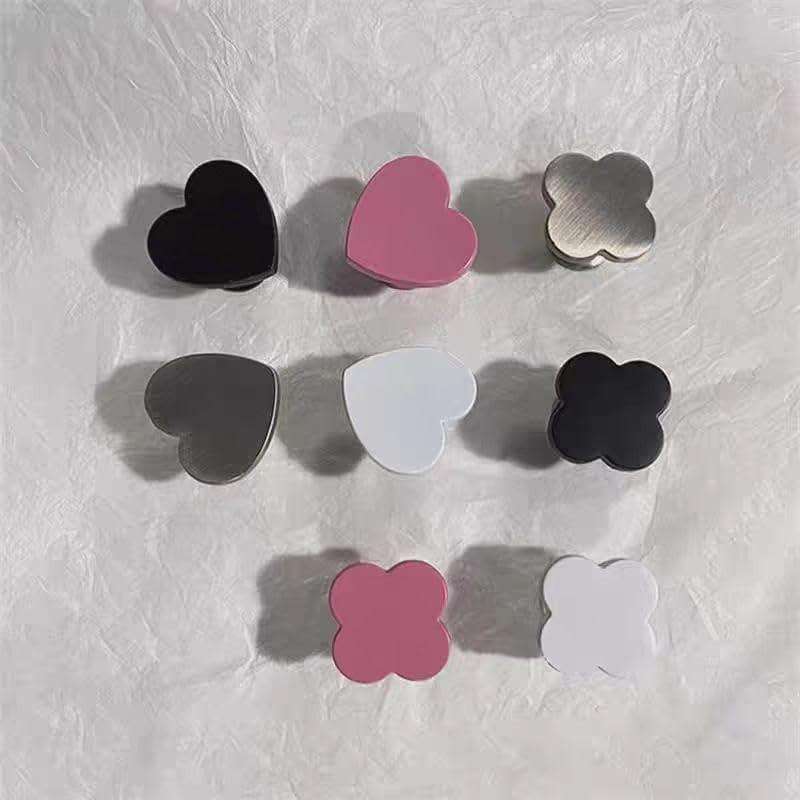 Empujador de Botón de Inodoro YvonLLZ Juego de Flores 2PC