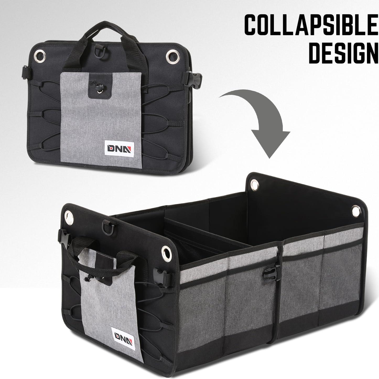 Organizador de Maletero Plegable DNA MOTORING 70L Gris