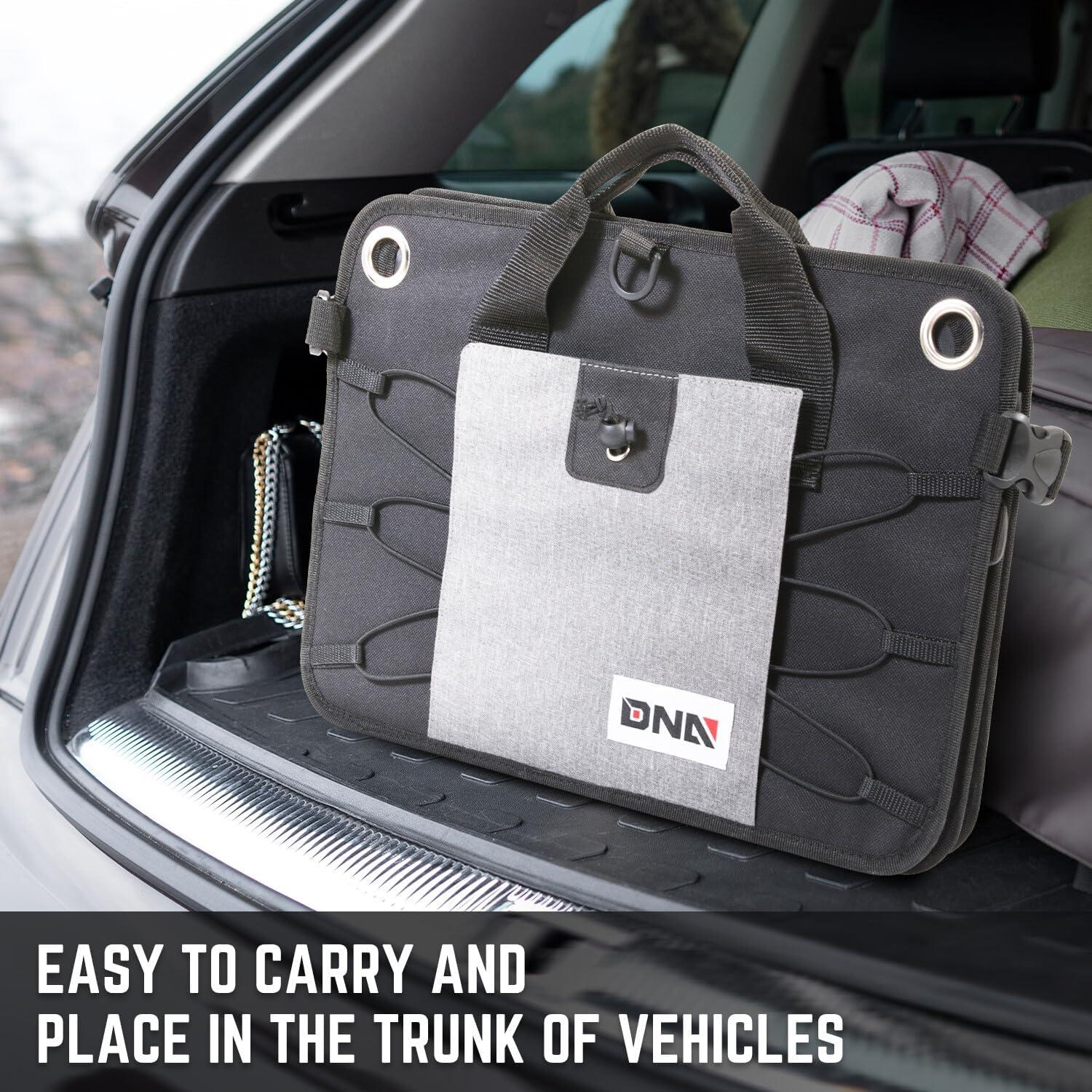 Organizador de Maletero Plegable DNA MOTORING 70L Gris