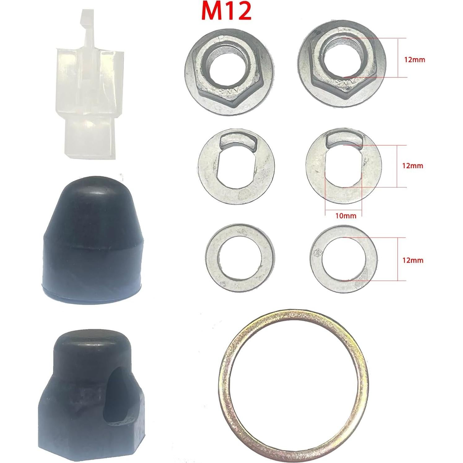 Tuerca de Motor para Bici Eléctrica Genérico 12mm/14mm