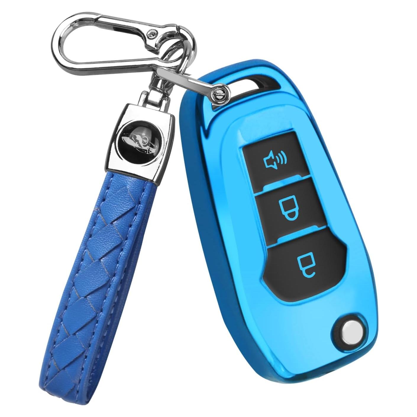 Cubierta de Llave TPU QBUC para Ford F150 F250 Focus 2015-2019