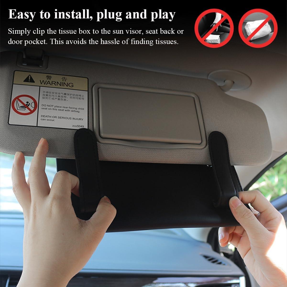 Soporte de Tejido para Coche Sylvil Beige Rectangular 22.6x13.2cm