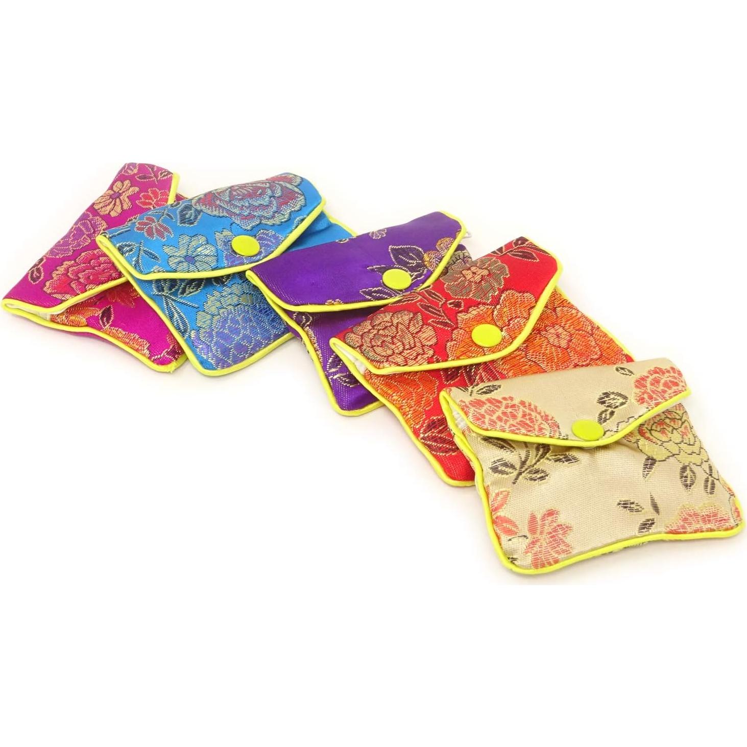 Bolsa de Seda para Joyería Honbay 12PCS Brocade Bordada S