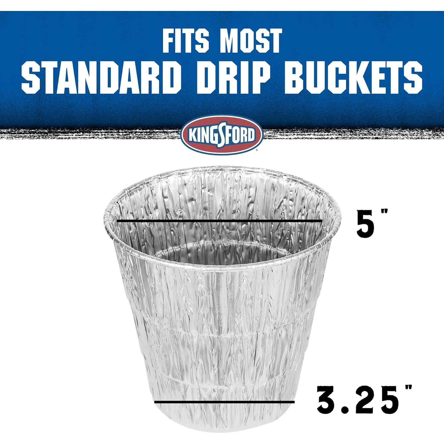 Forros desechables para cubos de goteo Kingsford - 10 unidades