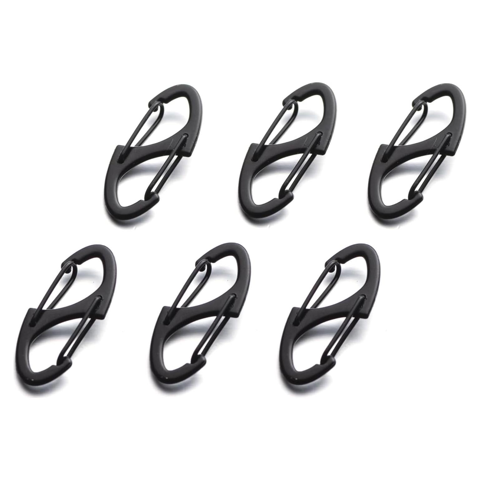 Clip de Cierre Antirrobo Mizeer - Acero Inoxidable - 6 Piezas