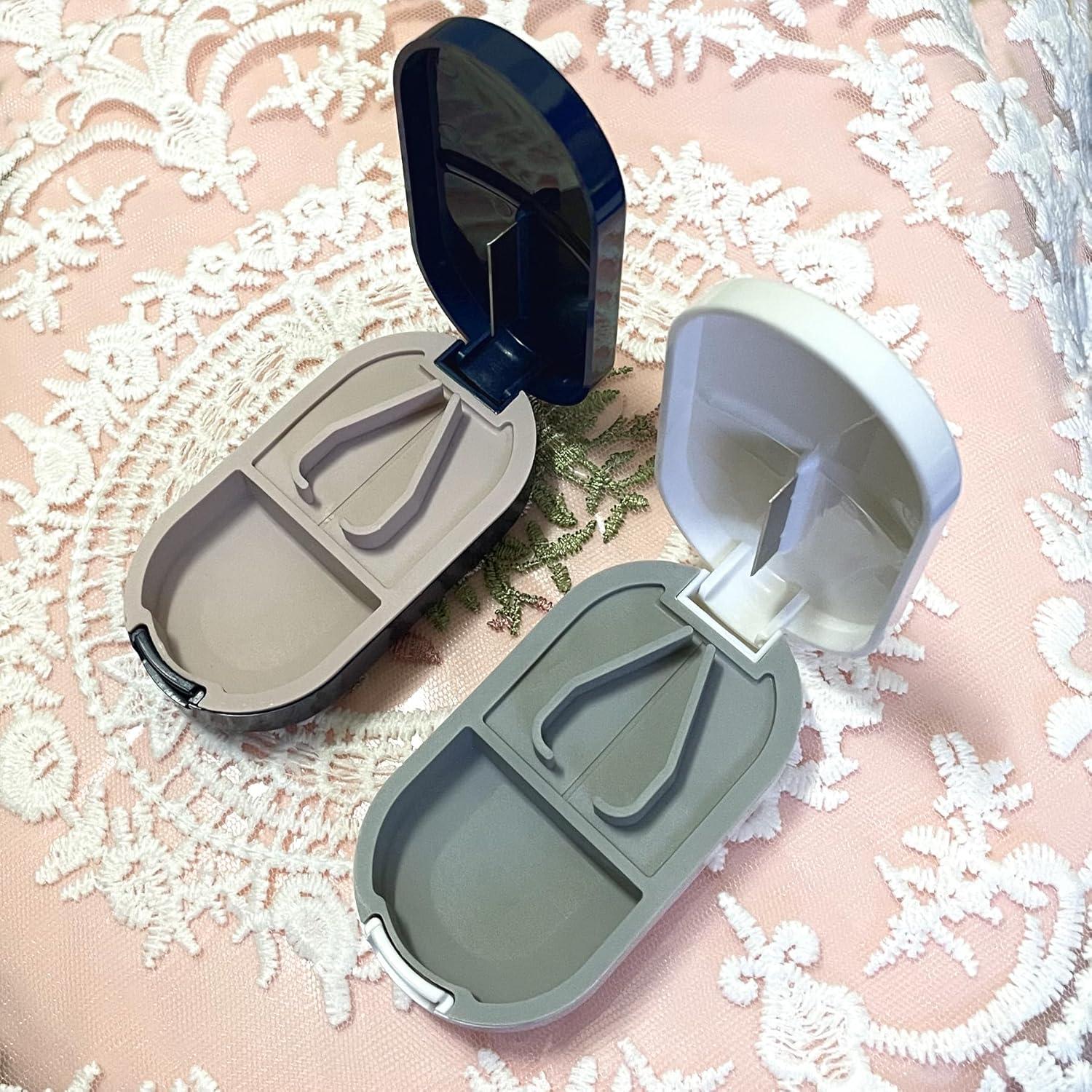 Cortador de Pastillas 2 en 1 HOWINN Azul Real con Estuche