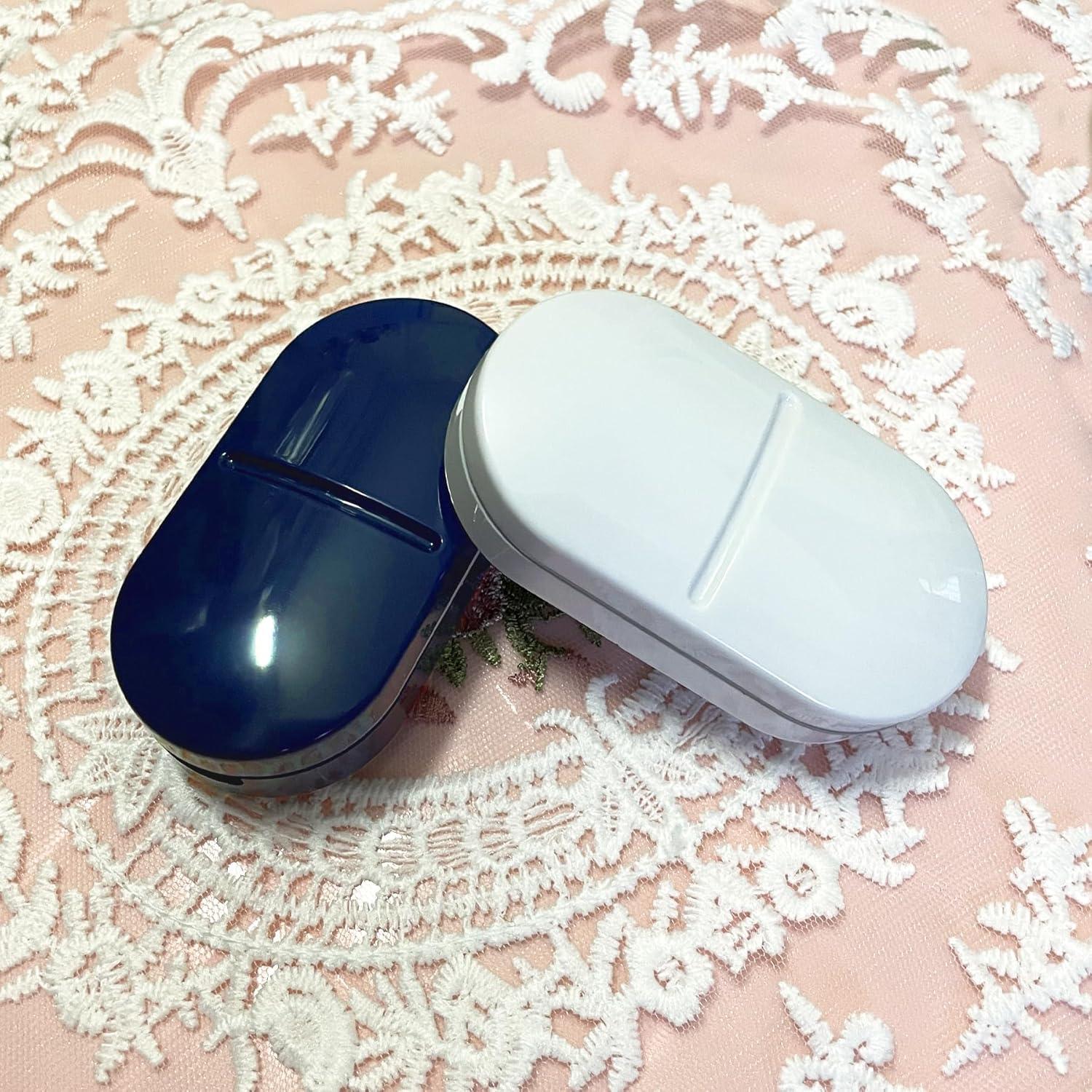 Cortador de Pastillas 2 en 1 HOWINN Azul Real con Estuche