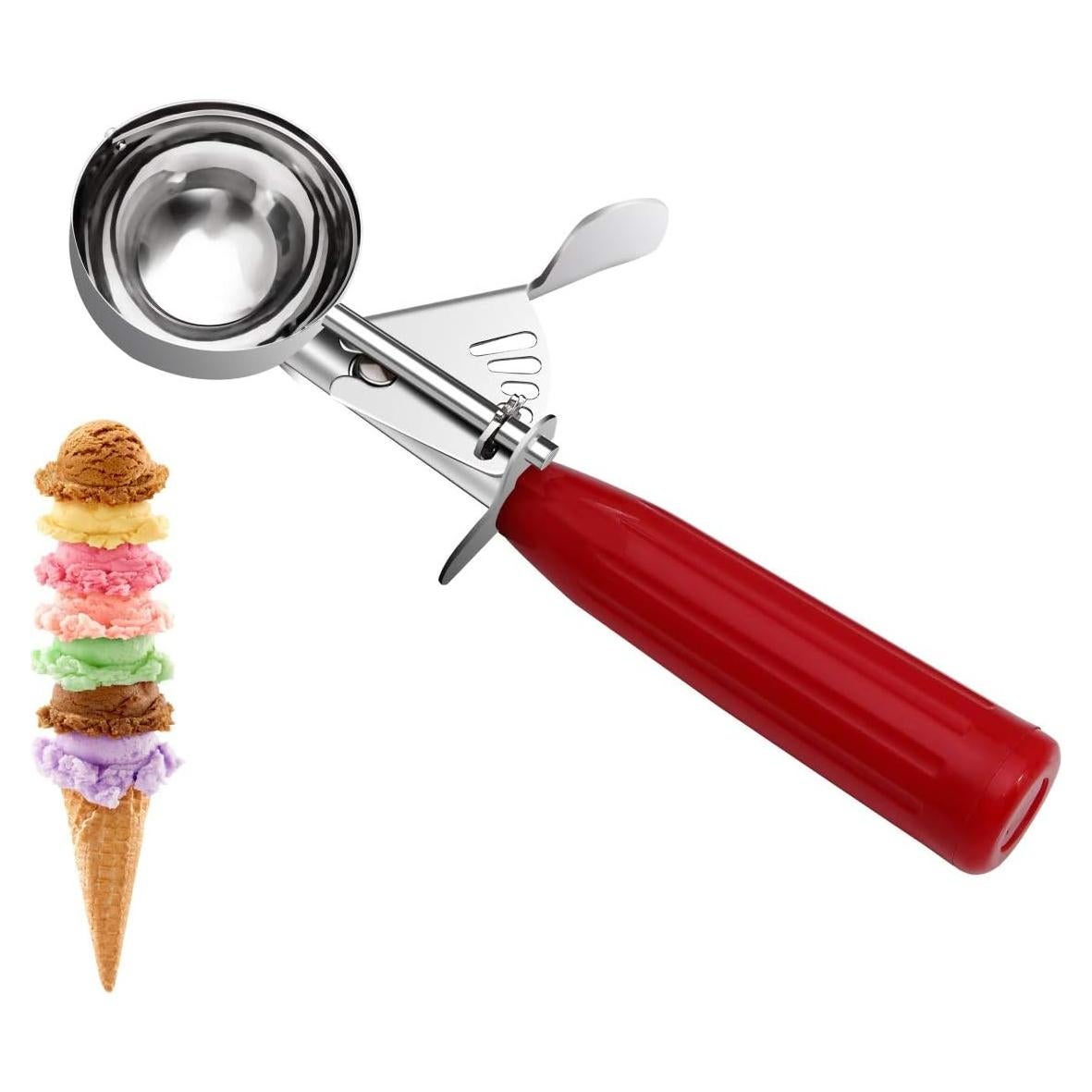 Cucharón de Helado TOP KITCHEN 37.6 g Acero Inoxidable Rojo