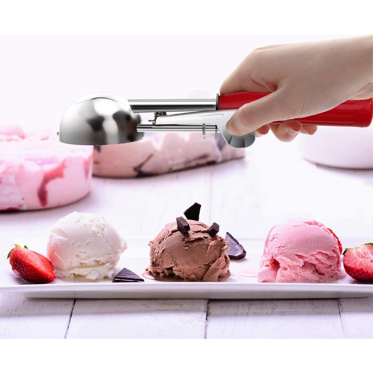 Cucharón de Helado TOP KITCHEN 37.6 g Acero Inoxidable Rojo